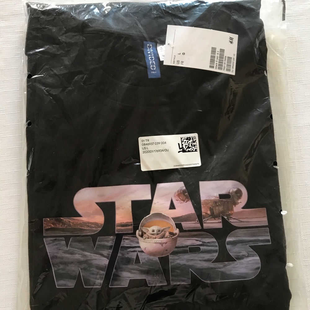 BABY YODA STAR WARS NEW XS, S, M, L, XL NWT - Picture 7 of 8